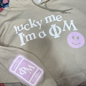 Lucky My I'm a Phi Mu Hoodie Sweatshirt Florida